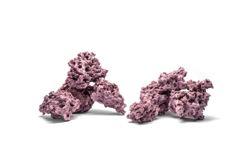 Marco Rocks Reef Saver Rock with coralline algae, 20lb hardscape for reef aquariums, natural coral-like appearance