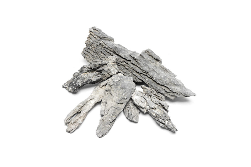 Long Seiryu Stone for hardscape projects, featuring natural gray tones and textured surface, by UNSHARDSCAPE.
