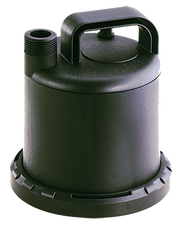 Sicce ULTRAZERO Utility Drainage Pump for accessories, compact black pump with hose connection for water drainage.
