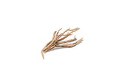 Natural star-shaped driftwood piece from UNSHARDSCAPE, showcasing its textured, weathered wood surface and unique star form.