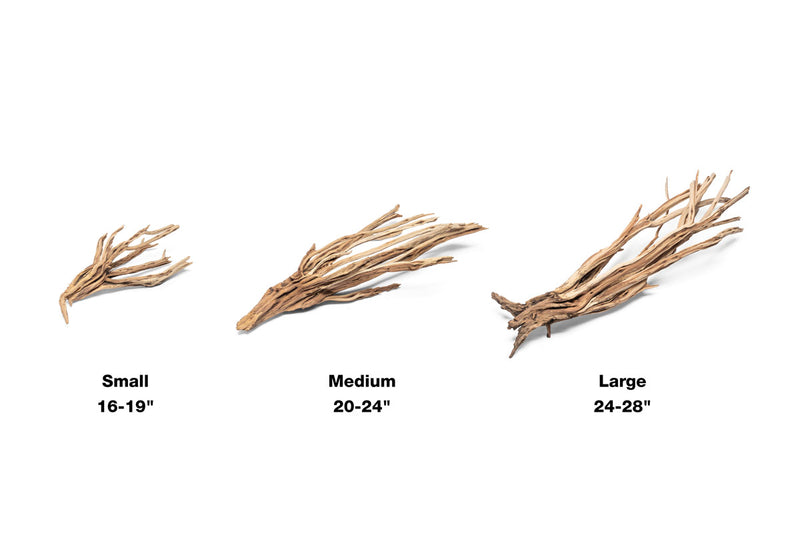 Rustic star-shaped driftwood piece from UNSHARDSCAPE, showcasing natural wood texture and star form for coastal décor or crafts.