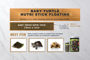 Ultra Fresh Baby Turtle Nutri Stick, a nutritious food snack for babies, featuring a cute turtle shape and colorful packaging.