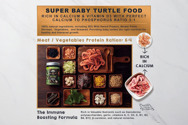 Ultra Fresh Baby Turtle Nutri Stick, a nutritious food treat for young turtles, shown in a clear close-up image.