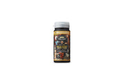 Ultra Fresh Royal Guppy Mignon Pellet fish food in a clear container, featuring small pellets suitable for guppies.