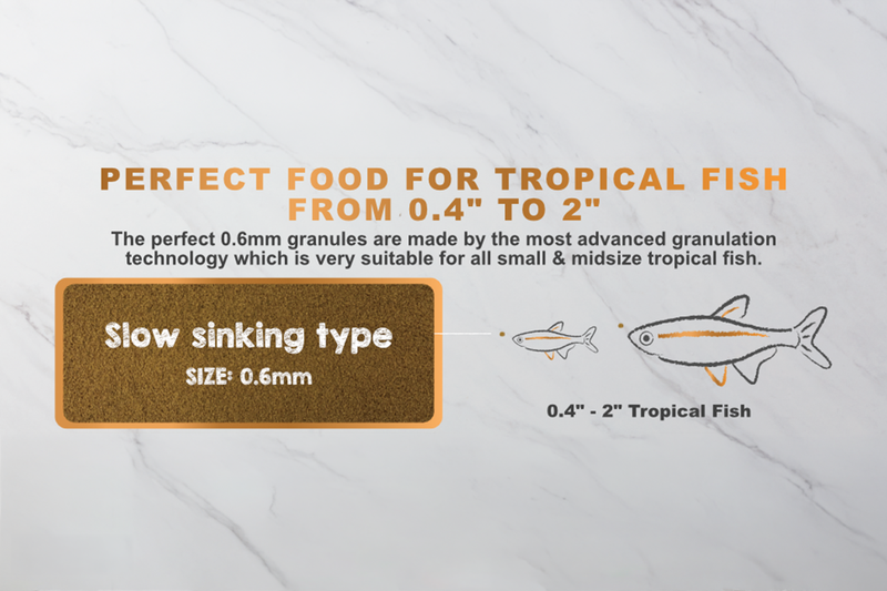 Ultra Fresh Tropical Micro Pellet Food - Buce Plant