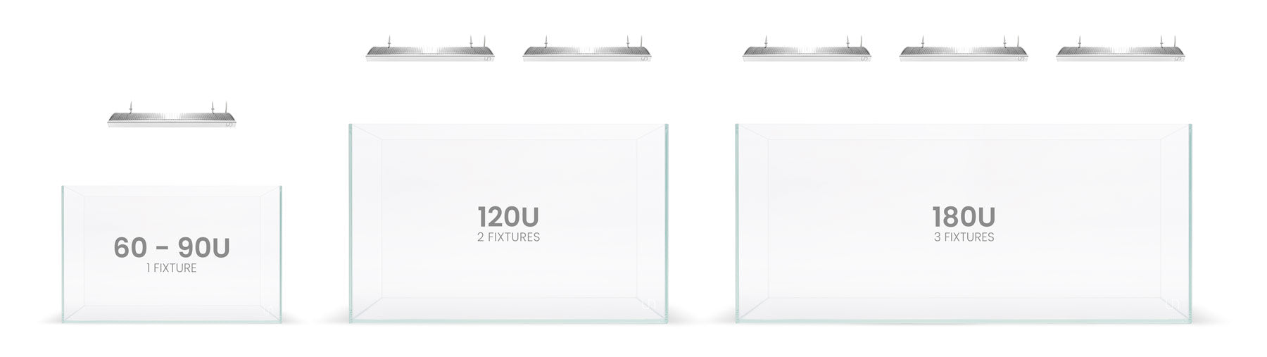 Ultum Nature Systems Titan 1 LED light for aquariums, compact lighting fixture with adjustable brightness and durable design.