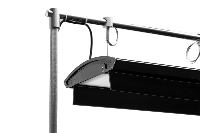 Ultum Nature Systems Titan 1 LED light shades for aquarium lighting, featuring sleek design and durable construction.