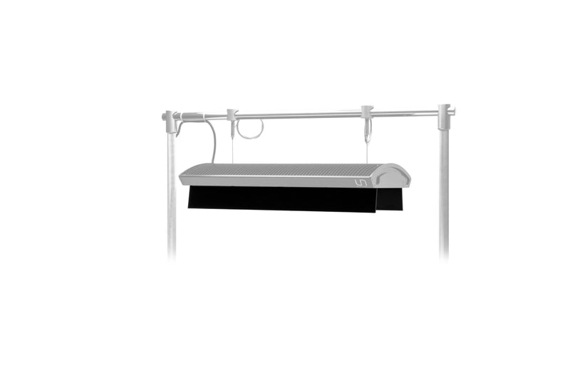 Ultum Nature Systems Titan 1 LED light shades for aquarium lighting, showcasing sleek, durable design and adjustable features.
