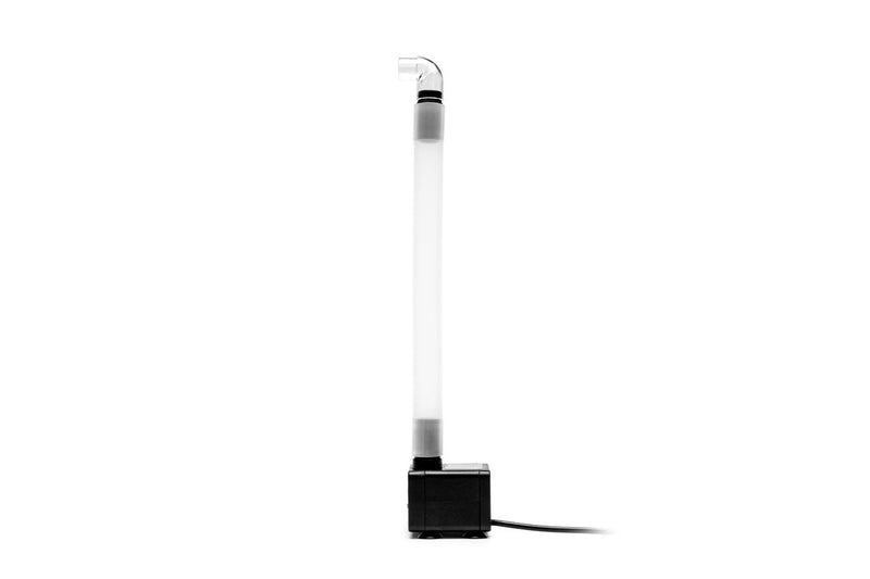 Ultra Clear 5.5 Gallon Rimless Aquarium by Ultum Nature Systems in white, all-in-one design with sleek, modern rimless style.
