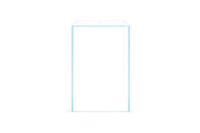 Ultum Nature Systems UNS 30TM 9.7-gallon prism rimless aquarium with clear glass sides and sleek open-top design.