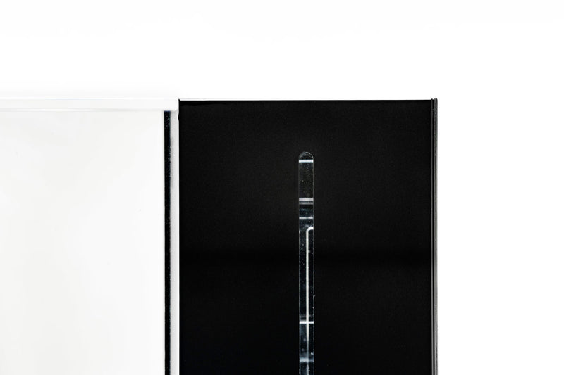 Ultum Nature Systems UNS 40A 16.9-gallon dual AIO rimless aquarium with clear viewing panels and sleek modern design.