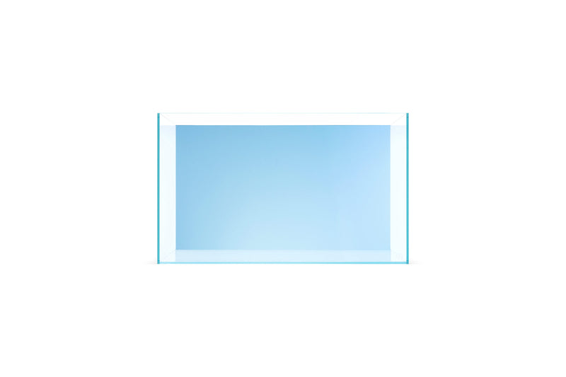Blue Rimless Aquarium by Ultum Nature Systems, UNS 45U, 9.3-gallon limited edition tank with sleek, modern design.