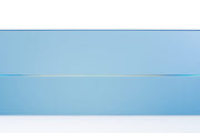 Blue Rimless Aquarium by Ultum Nature Systems, 4.6 gallons UNS 5N limited edition tank with sleek, clear glass design.