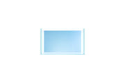 Blue rimless aquarium by Ultum Nature Systems, UNS 5N, 4.6-gallon limited edition tank with sleek, clear glass design.