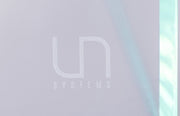 Ultra clear rimless 6.8-gallon paludarium by Ultum Nature Systems, showcasing transparent glass tank with natural aquatic and terrestrial features.