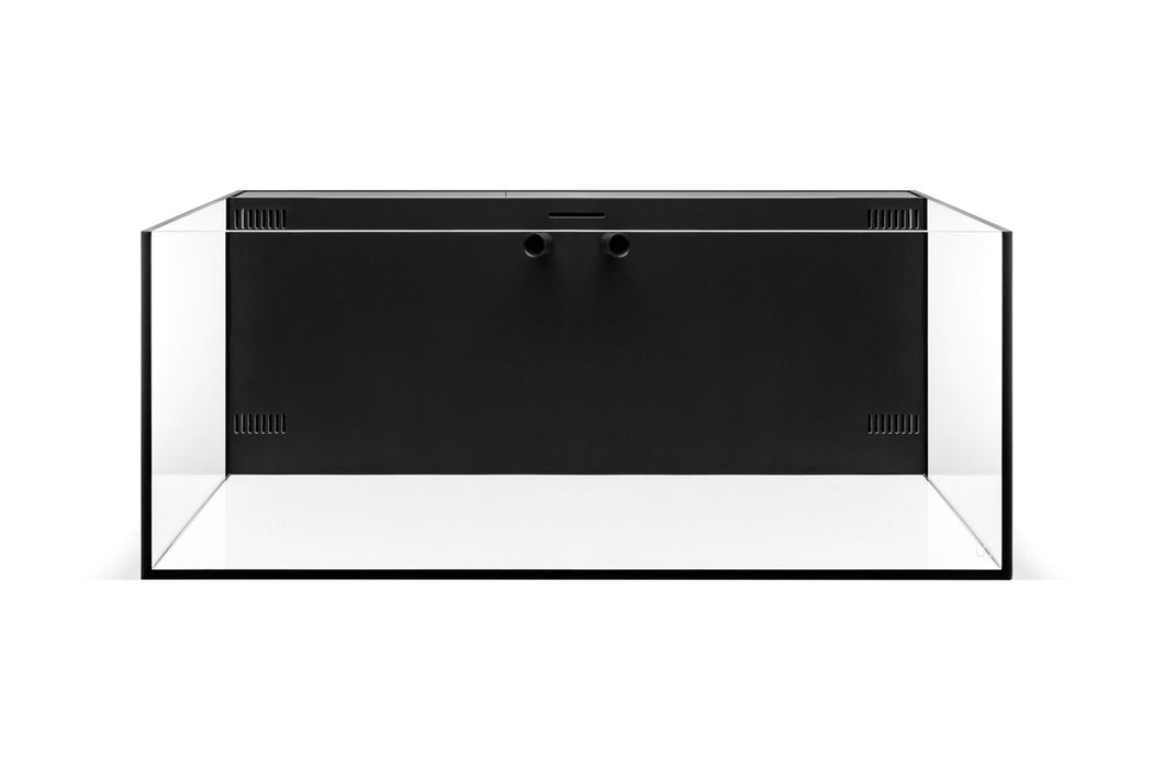 Ultum Nature Systems UNS 75SA 26.7-gallon dual AIO rimless aquarium with sleek design and clear glass.