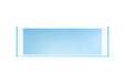 Ultum Nature Systems UNS 90L 21.3-gallon limited edition rimless aquarium showing clear glass and sleek rimless design.