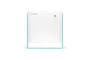 Clear white UNS 30A All-In-One Rimless Aquarium by Ultum Nature Systems, 5.5-gallon ultra clear tank.