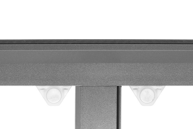 Grey UNS Aluminum Aquarium Stand by Ultum Nature Systems, sturdy and sleek support for fish tanks.