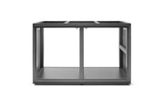 Grey UNS Aluminum Aquarium Stand by Ultum Nature Systems, sturdy and sleek for supporting fish tanks.