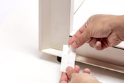 White UNS Aluminum Aquarium Stand by Ultum Nature Systems, featuring a sleek, sturdy design for supporting aquariums.