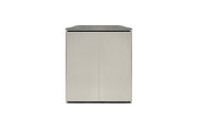 White UNS Aluminum Aquarium Stand by Ultum Nature Systems, sturdy and sleek support for aquatic tanks.