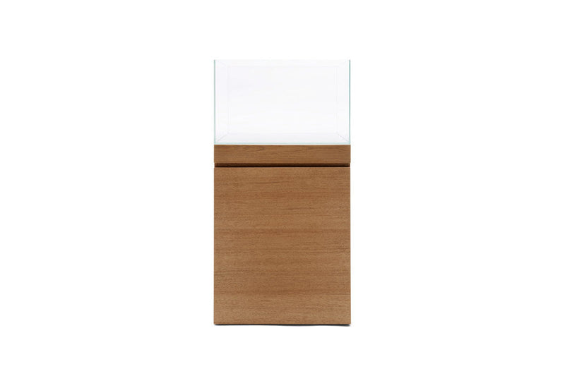 UNS Aquarium Stand and Tank Combo - Oak Aquarium Stand - Buce Plant