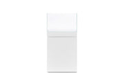UNS Aquarium Stand and Tank Combo - Piano White Aquarium Stand - Buce Plant