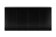 UNS Aquarium Stand - Jet Black Aquarium Stand - Buce Plant
