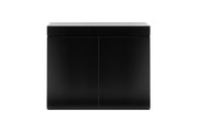 UNS Aquarium Stand - Jet Black Aquarium Stand - Buce Plant