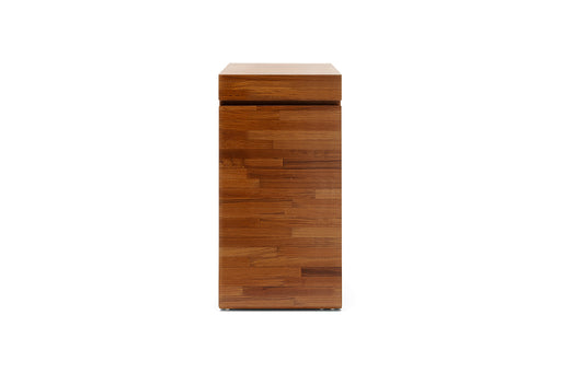 Natural wood aquarium stand by Ultum Nature Systems, showcasing a sturdy, stylish stand for aquatic tanks with a natural finish.