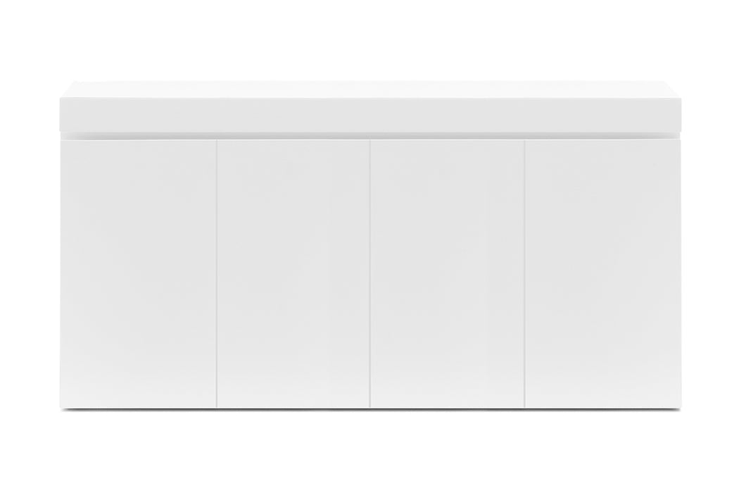 UNS Aquarium Stand - Piano White