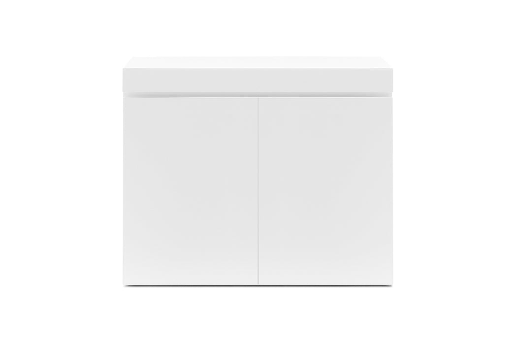 UNS Aquarium Stand - Piano White
