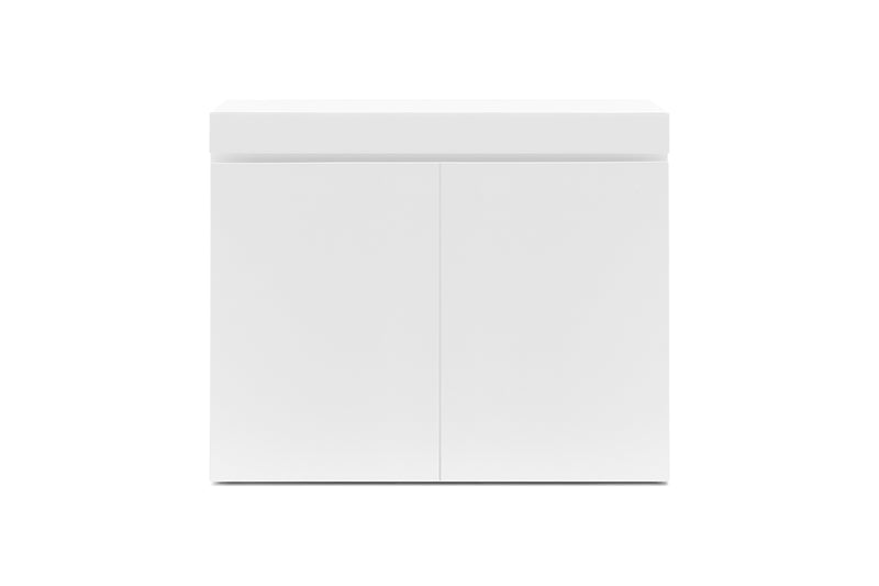 UNS Aquarium Stand - Piano White Aquarium Stand - Buce Plant