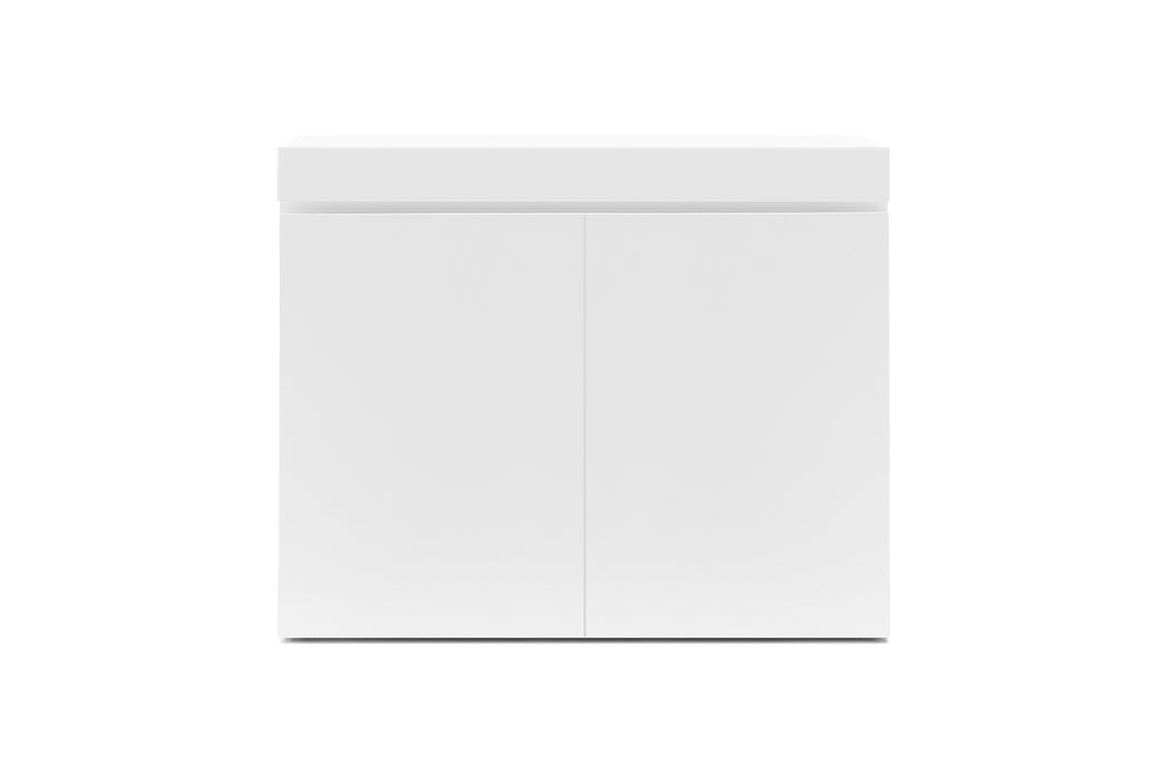 UNS Aquarium Stand - Piano White
