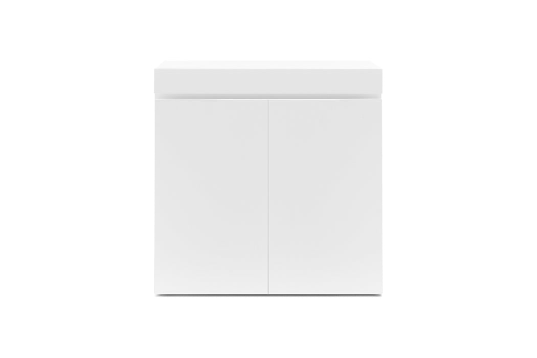 UNS Aquarium Stand - Piano White