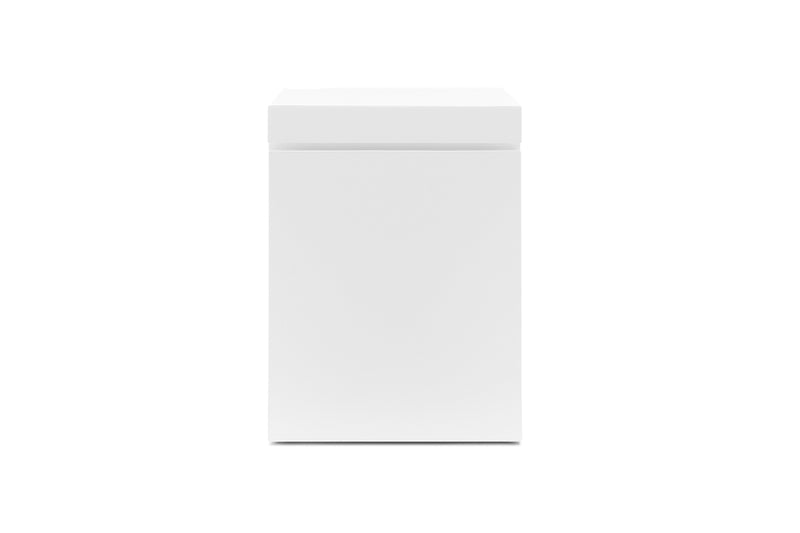 UNS Aquarium Stand - Piano White Aquarium Stand - Buce Plant
