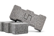 UNSFILTER Bio Block filters, 3-pack, with natural bio-media for aquarium filtration, showing the compact filter blocks in the image.