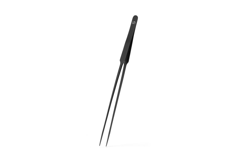 UNS Black Straight Tip Pinsettes Accessories - Buce Plant