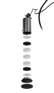 UNS Blitz stainless steel filter with 6oz capacity, durable metal mesh for precise coffee or tea filtering.