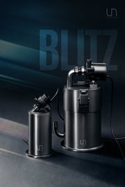 UNS Blitz stainless steel filter with 6oz capacity, durable filter for brewing or filtering liquids, by UNSFILTER.