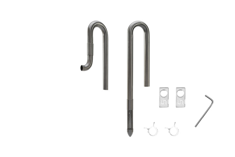 UNS FILTER Blitz stainless steel filter pipe set replacement, showing multiple durable filters for efficient filtration system.