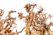 UNSHARDSCAPE UNS Bonsai 003 driftwood sculpture with intricate natural wood details for decorative display.