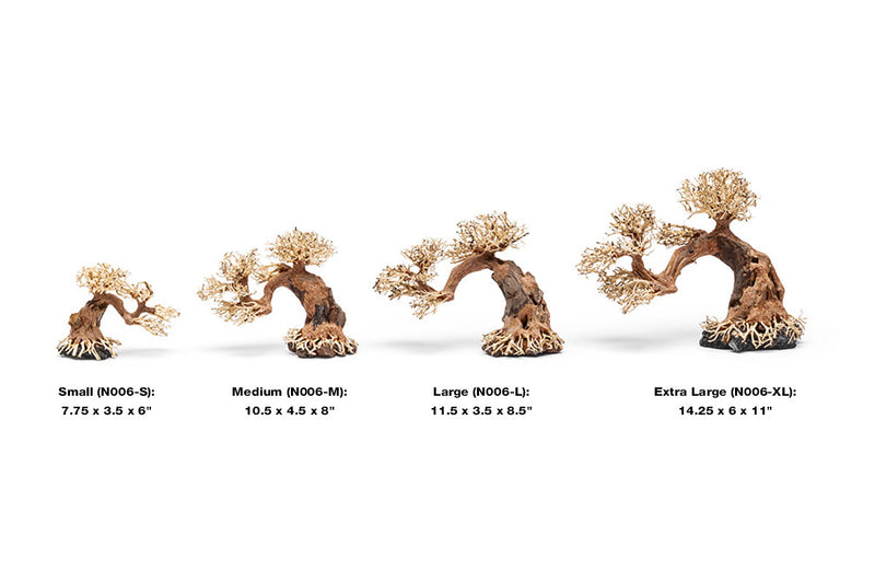 UNSHARDSCAPE UNS Bonsai 006 driftwood piece, natural wood sculpture with intricate grain and organic shape, suitable for bonsai decor