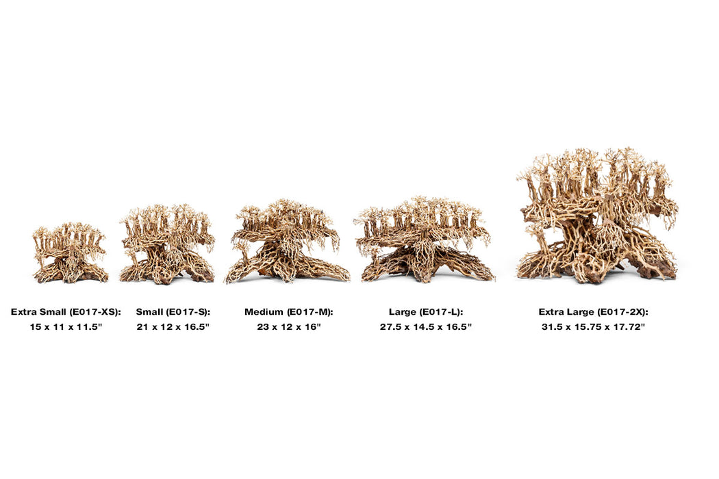 UNSHARDSCAPE UNS Bonsai 017 driftwood piece with intricate natural wood textures and organic shape for bonsai or decorative display.