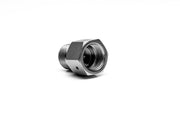 UNS CO2 Paintball Adapter in space grey, designed for easy CO2 tank attachment and quick refilling for paintball guns.