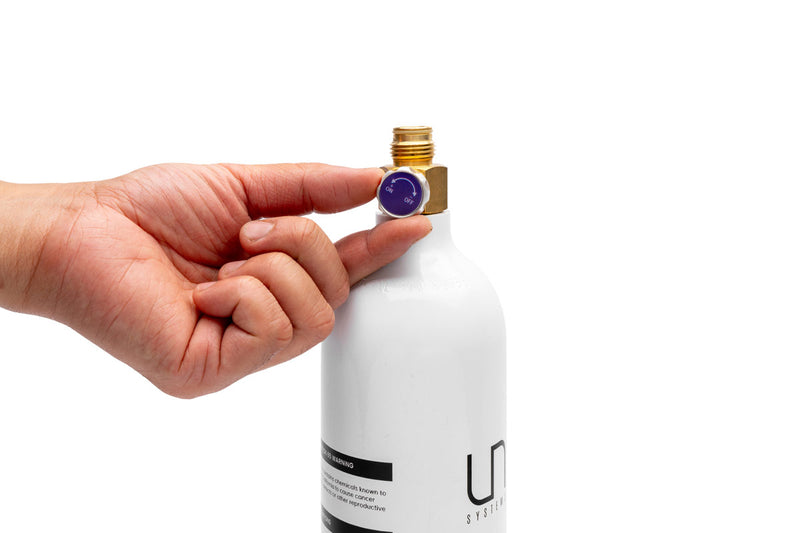 UNS CO2 Paintball Cylinder - 24 Oz. CO2 - Buce Plant