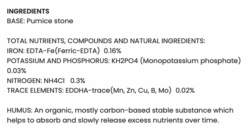 UNS Controbase Substrate - Buce Plant