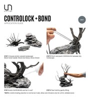 Ultium Nature Systems UNS Controlock hardscape stone block used for landscape construction and garden walls.