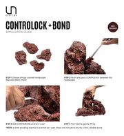 UNS Controlock hardscape segment by Ultum Nature Systems, showcasing interlocking landscape stone for garden or pond edging.